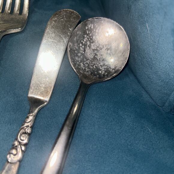 Vintage Community South Seas Flatware Silverplate Set/Lot 47 Piece Lot - Picture 6 of 6